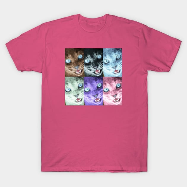 Colorful kitty T-Shirt by WOWUniqueCreations